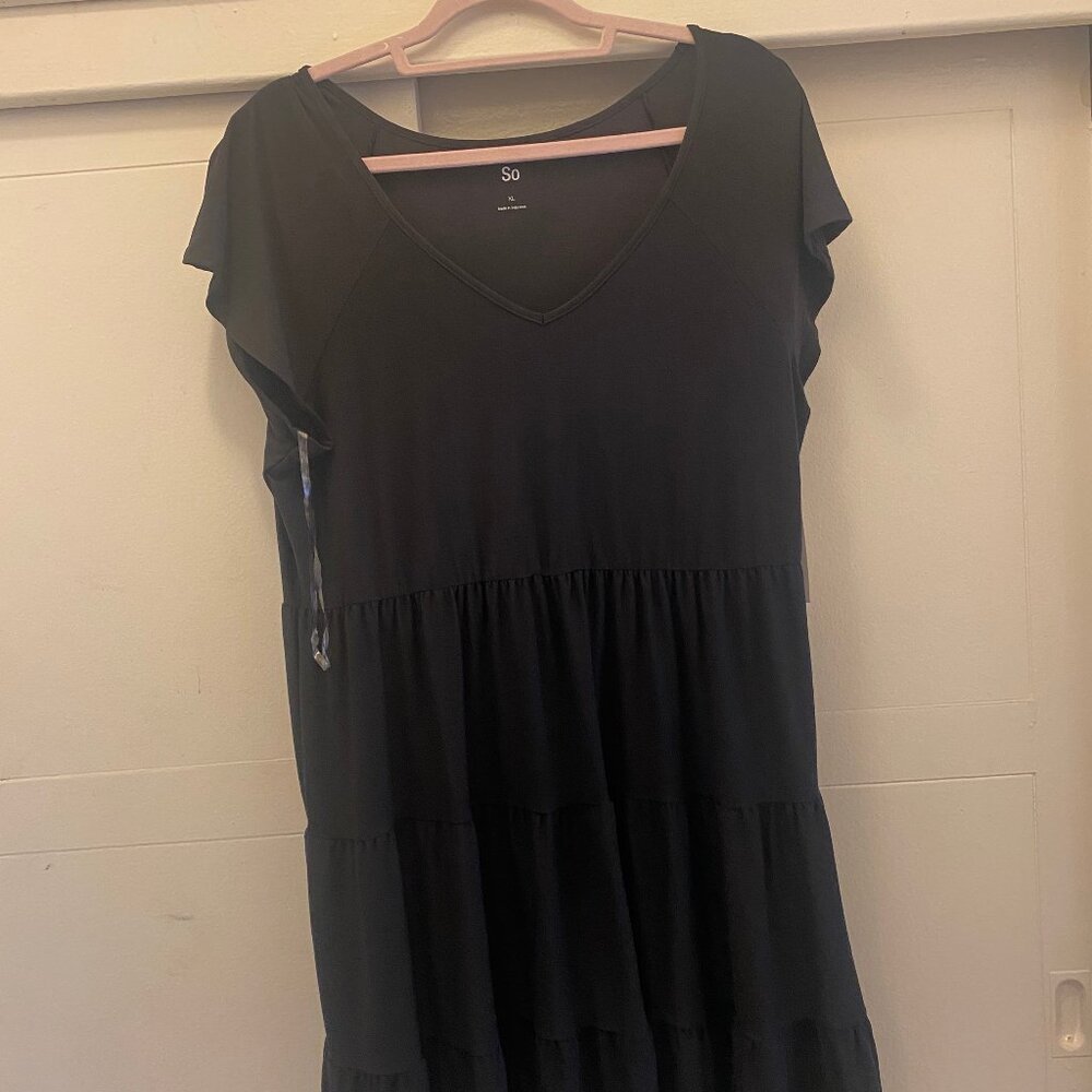 Kohl's black women's dress, size XL, unworn with tags